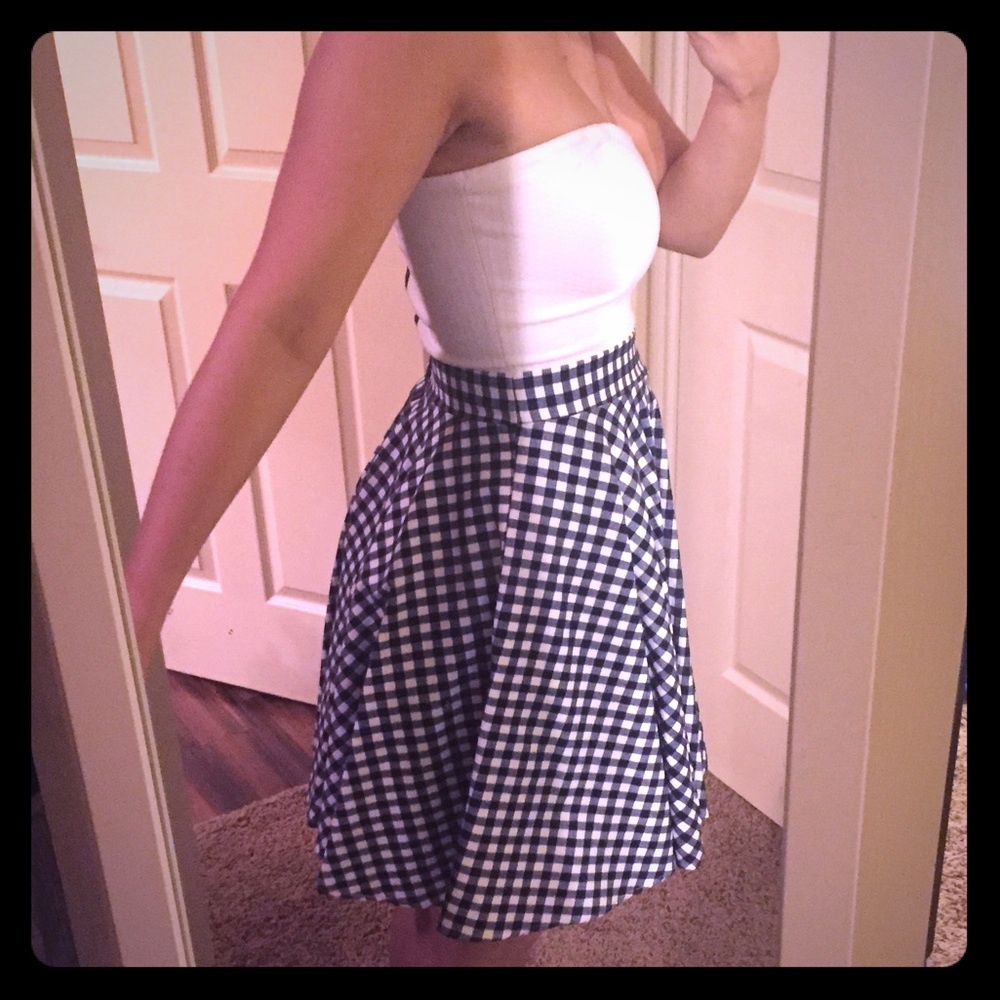 Fun in the Sun Checkered Picnic Dress